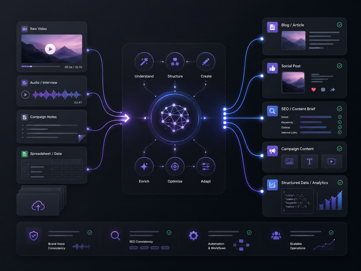 AI-Assisted Content Pipeline